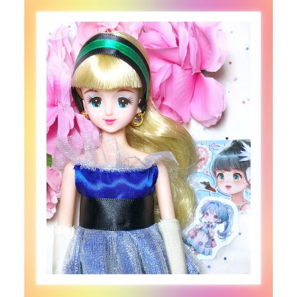VTG Takara Japan Calendar Girl Birth Flower JENNY March Anemone Fashion Doll